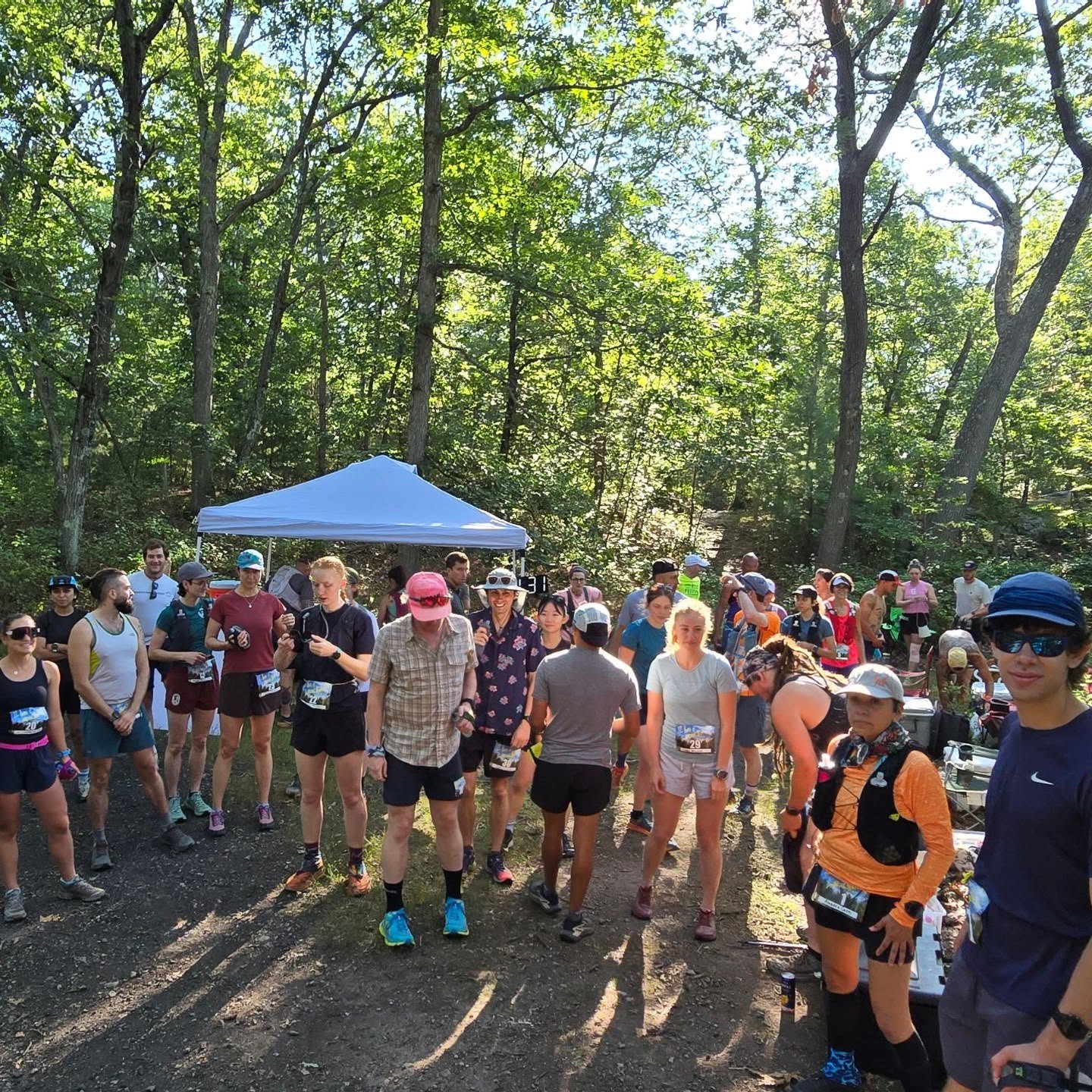 Technical trail in Lawrence Woods